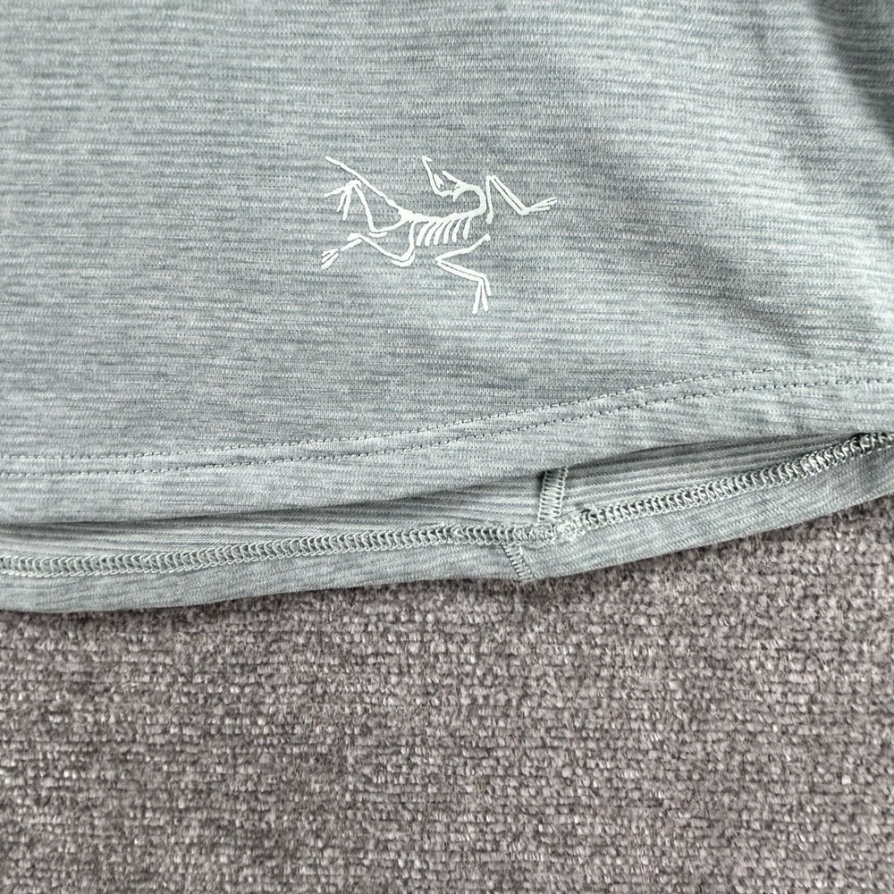 Arcteryx Kadem Henley Long Sleeve Top Women Size Medium Green Hiking - Picture 3 of 8